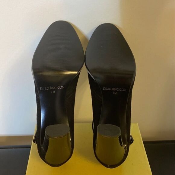 Enzo Angiolini Eacherelle Suede Heels‎ - Picture 4 of 5